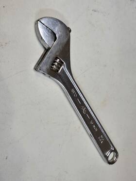 Aw10 Mac Tools Vintage 10 Inch /250mm Adjustable Crescent Wrench Made In Usa