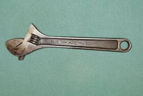 Aw8pb Mac Tools Aw8b 8 Inch Black Finish Adjustable Wrench Made In Usa