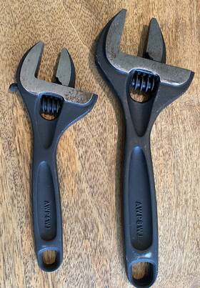Awp8wj Mac Tools Awp6wj Adjustable Wrench 6 Inch And 8