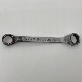 B01820 Mac Tools Stubby Double Ended 5/8 And 9/16 Offset Box End Wrench Short Spanner