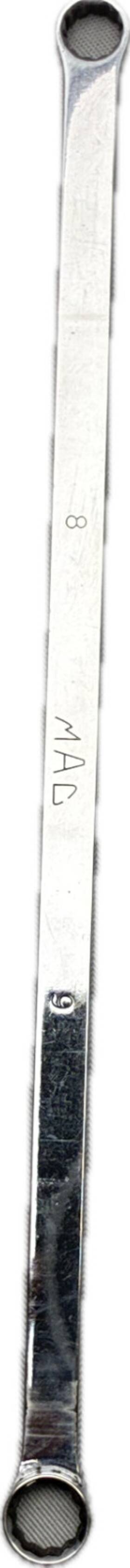 Bhfm89pa Mac Tools High-performance Long Double-box Wrench 8mm X 9mm - 12-pt