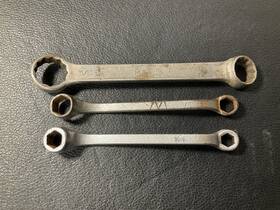 Bho1214 Mac Tools 3 Double Box Wrenches B7 S80 And - 6 12 Point Usa