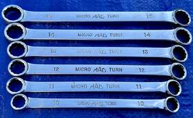 Bmt215 Mac Tools Usa 6pc Micro Turn Offset Double Box End Wrench 12-pt Drive Metric Set