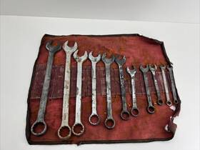 C1-c11 Mac Tools Vintage Combination Wrench Set C1 - C11 1/4 Inch 7/8