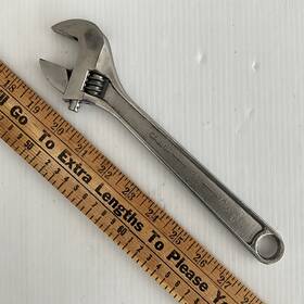 Caj10a Mac Tools 10 Inch Adjustable Crescent Wrench Model Made In Usa Rare Item