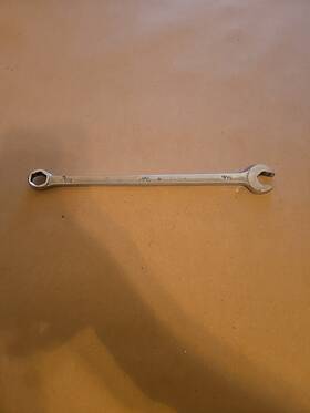 Chl18l Mac Tools 9/16 Inch 6pt Sae Long Chrome Combination Wrench Usa