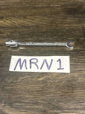 Chlf-8 Mac Tools 1/4 Inch Chlf 8 Sae Open End 6 Point Flex Head Combination Wrench