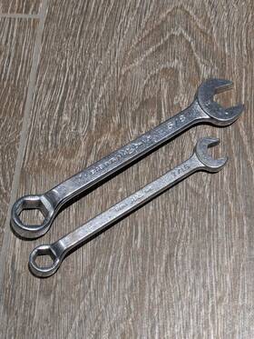 Chs14 Mac Tools Chs20 6 Pt Combination Wrenches 5/8 Inch And 7/16 Chs14 Mac Tools Chs20 6 Pt Combination Wrenches 5/8 Inch And 7/16