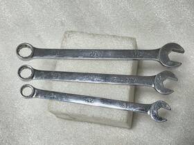 Mac Tools Cl122 Cl142 3 Pcs.- 3/8 Inch 7/16 Cl162 1/2 Comb. Wrench 12 Point Sae