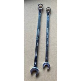 Cl14lks Mac Tools Cl12lks/cl14lks 3/8 Inch And 7/16 12p Knuckle Saver Chrome Combination Tool Wrenches