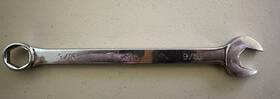 Cl186r Mac Tools Usa 6 Point 9/16 Inch Combination Wrench Used