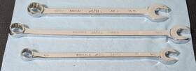 Cl22ks Mac Tools Sae Knuckle Saver Combination Wrenches Set Of 3. 1/2 - 5/8 11/16 Usa