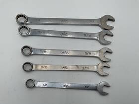 Cl162 Mac Tools Cl242 5 Pc Sae 12 Point Combination Wrench Set Usa Cl162 Mac Tools Cl242 5 Pc Sae 12 Point Combination Wrench Set Usa