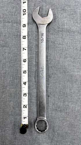 Cl262 Mac Tools 13/16 Combination Wrench Free Shipping