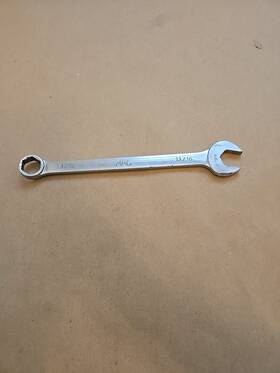 Cl266 Mac Tools 13/16 Inch 6pt Sae Chrome Combination Wrench Usa Read Ad