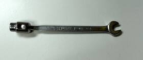 Chlf8 Mac Tools Clhf8 1/4 Inch Usa 6pt Flex Socket Combination Wrench Open End Chrome