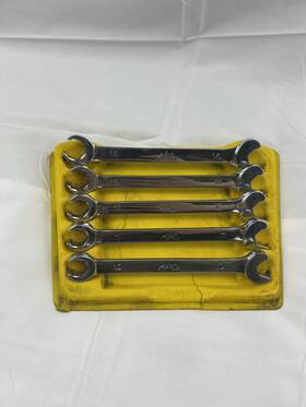 Cobr12 Mac Tools Rare 5 Piece Metric . Flare-nut Double End Speed Wrench 10mm-14mm