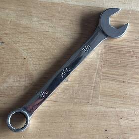 Cw12-cw12r Mac Tools 3/8 Inch Combination Wrench 12 Point Full Polish Cw12 Usa