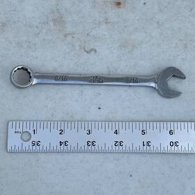 Cw18r Mac Tools 9/16 Inch 12pt Chrome Combination Wrench