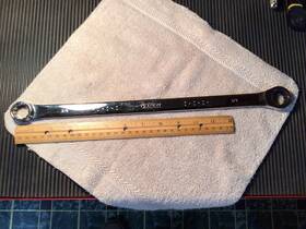 E110990 Mac Tools Expert Ratcheting Box End Wrench 3/4 Inch 12 Point 15.5 Long