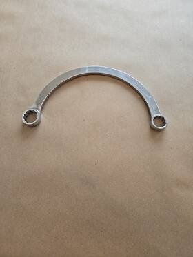 Hmm1719 Mac Tools 17mm-19mm 12pt Metric Chrome Half Moon Box Wrench Usa