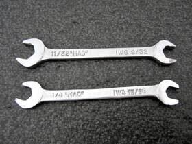 Iw4-iw6 Mac Tools Vintage Sae Open End Ignition Wrenches Iw4 Iw6 Usa