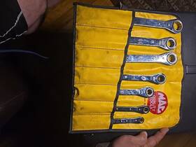 Kb144 Mac Tools Kit Bag 144 With Double Box Ratcheting Wrench Set