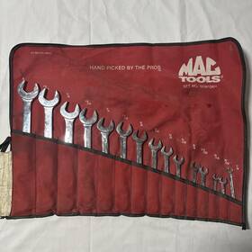 Kb255 Mac Tools Knuckle Saver Sae 15pc Wrench Set Must See