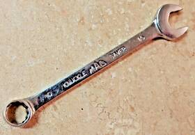 M10cwks Mac Tools Usa 10mm Combination Wrench 12 Point Knuckle Saver Chrome