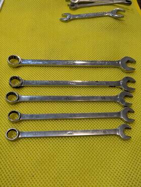 M12cl Mac Tools M12cp M13cl M14cl M15cl M17cl 5 Pc 12pt Metric Wrench Set 12-15mm And 17mm