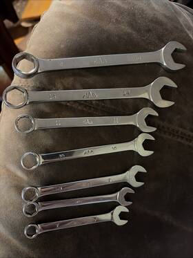 Mac Tools M15chr 6 Point Combination Wrenches 7 8 9 10 11 14 15 Mm