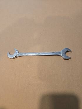 M17da Mac Tools 17mm Metric Chrome 4 Way Angle Head Open End Wrench Usa