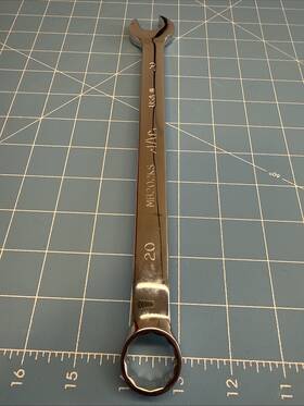 Mb202ks Mac Tools Knuckle Saver Metric Combination Wrench 20mm - 12-pt