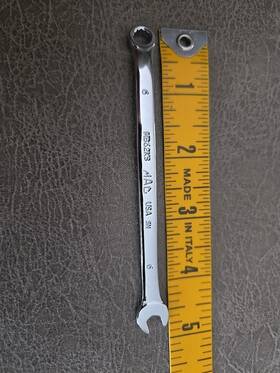Mb62ks Mac Tools Knuckle Saver Metric Combination Wrench 6mm - 12-pt