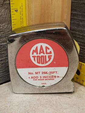 Mt25k Mac Tools 25ft Tape Measure Made In The Usa