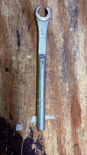Ob12 Mac Tools 3/8 Inch Flair Nut Wrench Ob12 Mac Tools 3/8 Inch Flair Nut Wrench