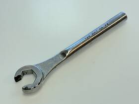 Ob24 Mac Tools Usa Single Chrome Polished Sae 3/4 Inch Flare Nut Line Wrench 6 Point