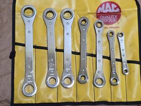 Rbm20k Mac Tools Kb144 Kit Bag No. Ratcheting Wrench Set 7mm-21mm
