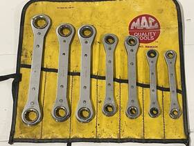 Rmb20k Mac Tools Metric Double Box Ratcheting Wrench Set 10-19 And 21 Mm