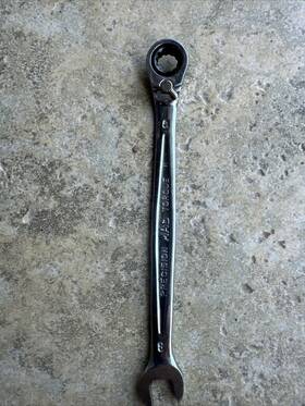 Rw028 Mac Tools 8 Mm Precision Torque Reversible Ratchet Wrench