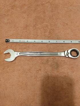 Rwo619 Mac Tools 19 Mm Precision Torque Reversible Ratchet Wrench