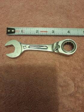 Mac Tools Rws213mmpta 13 Mm Precision Torque Stubby Reversible Ratchet Wrench