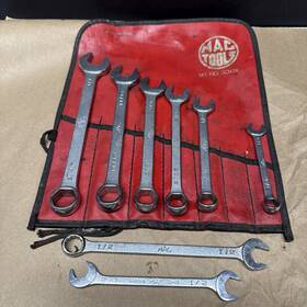 Sch7k Mac Tools Wrench Set Missing One 2 Sae 3/8-3/4
