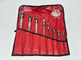 Sclf8k Mac Tools Usa 8pc Sae 5/16 Inch To 3/4 Flex Head Combination Wrench Set