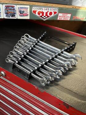 Scllm102ks Mac Tools Metric Combination Wrench 10-piece Set 10mm-19mm