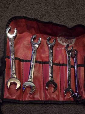 Scob5k Mac Tools Flare Wrench 5 Piece Set