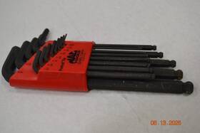 Shkl13ph Mac Tools 13 Pc Sae L-shaped Ball Hex Wrench Set 0.050-3/8 Inch