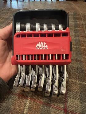 Srwms214pta Mac Tools 14 Pc Metric Stubby Reversible Ratcheting Wrench Set 12pt