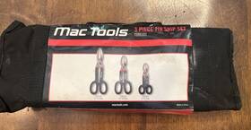 Ts95101 Mac Tools 3 Piece Tin Snip Set New
