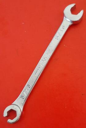Cob-10 Mac- U.s.a. Sabina Ohio Usa Combination Flare Nut Line Open End Wrench 5/16 Inch Cob10 303